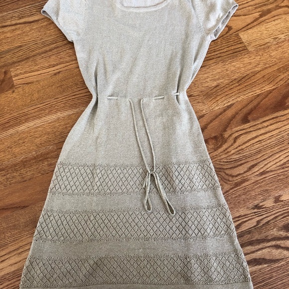 H&M Divided Gold Knit Dress - Picture 2 of 8